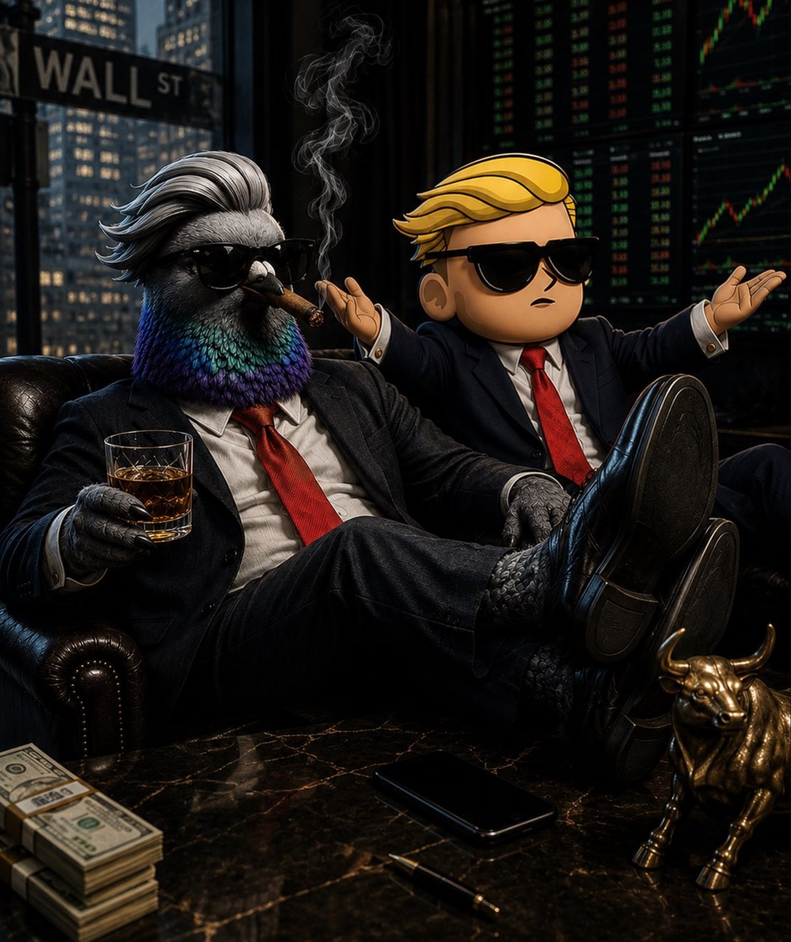 The Pigeon — The Godfather of bears and bulls